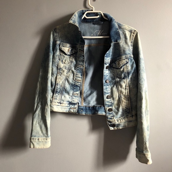 Acid Wash Denim Jacket - Picture 1 of 1